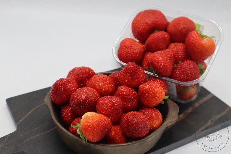  AARDBEI VOLLEGROND 500GR PER 2 POTJES