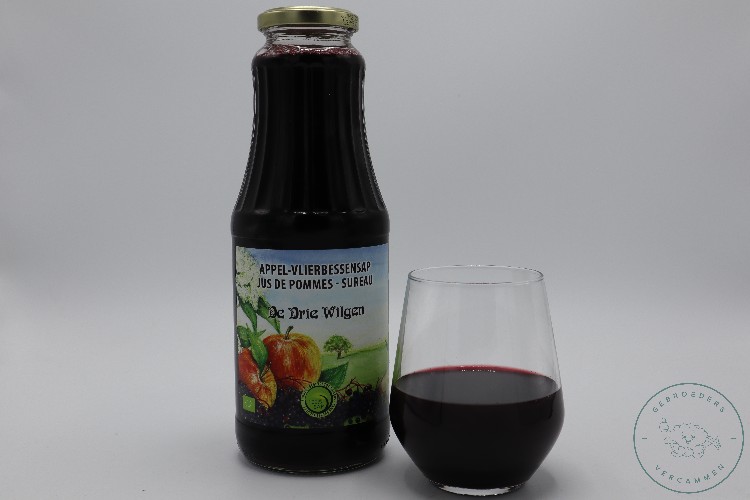   APPEL-VLIERBESSENSAP FLES 1L