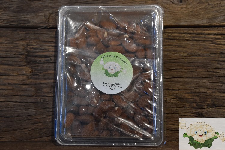   AMANDELEN BRUIN 400GR